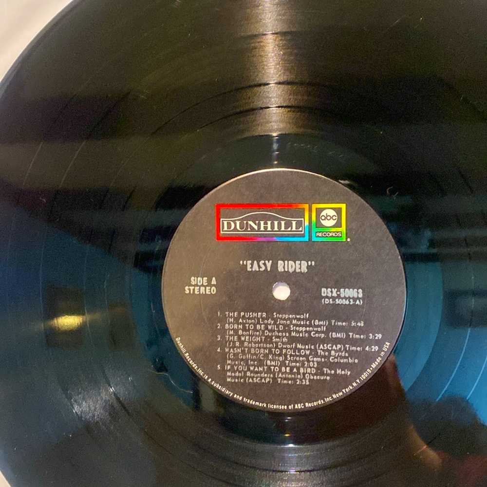 Easy Rider OST Vinyl Record - Picture 3 of 4